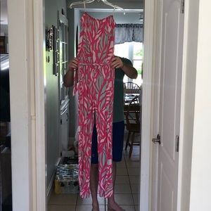 Tube top Lilly Pulitzer jump suit
